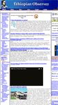 Mobile Screenshot of ethioobserver.net